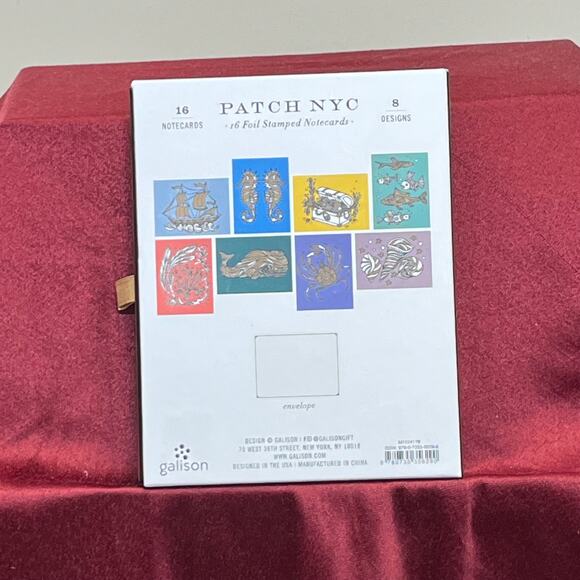 NEW Patch NYC Nautical Greeting Assortment Notecard Set - Picture 2 of 6